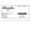 Planter Alexandra House Living White Iron Rattan Plastic 28 x 40 x 28 cm
