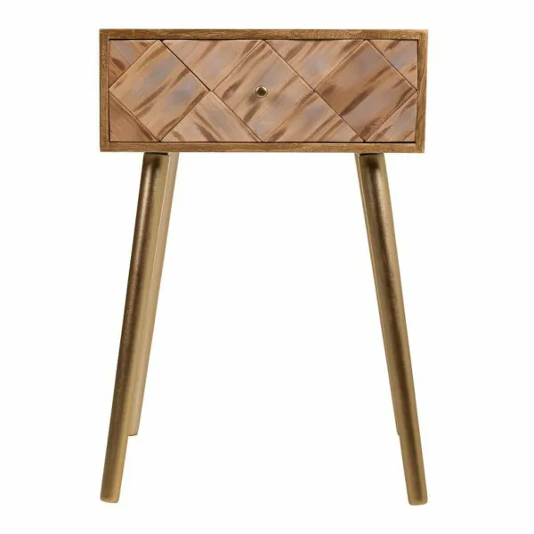Ночной столик Alexandra House Living Коричневый 34 x 67 x 45 cm
