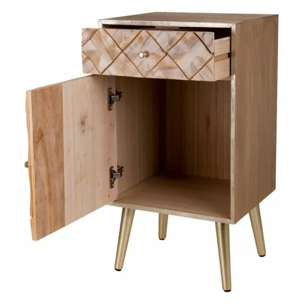 Yöpöytä Alexandra House Living Ruskea 35 x 71 x 40 cm