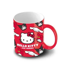 Puodelis Hello Kitty Raudona