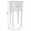Spintelė Alexandra House Living Balta 26 x 72 x 33 cm