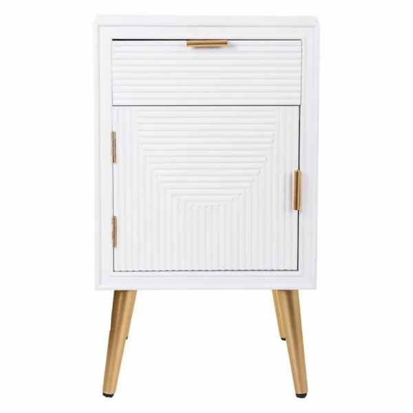 Ночной столик Alexandra House Living Позолоченный 36 x 70 x 39 cm