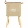 Ночной столик Alexandra House Living Зеленый 34 x 34 x 55 cm