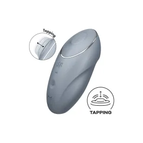 Hierontalaite Satisfyer Tap & Climax Sininen