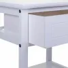Ночной столик Alexandra House Living Белый 29 x 42 x 40 cm