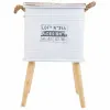 Nightstand Alexandra House Living Grey 34 x 34 x 55 cm