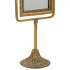 Veidrodis su montavimo rėmu Alexandra House Living Auksas Derva 9 x 35 x 18 cm