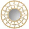 Sienas spogulis Alexandra House Living Dabisks 56 x 2 x 56 cm Apļi