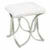 Taburetė Alexandra House Living Šampanas Metalinis Kempinė Medžio MDF 41 x 47 x 41 cm
