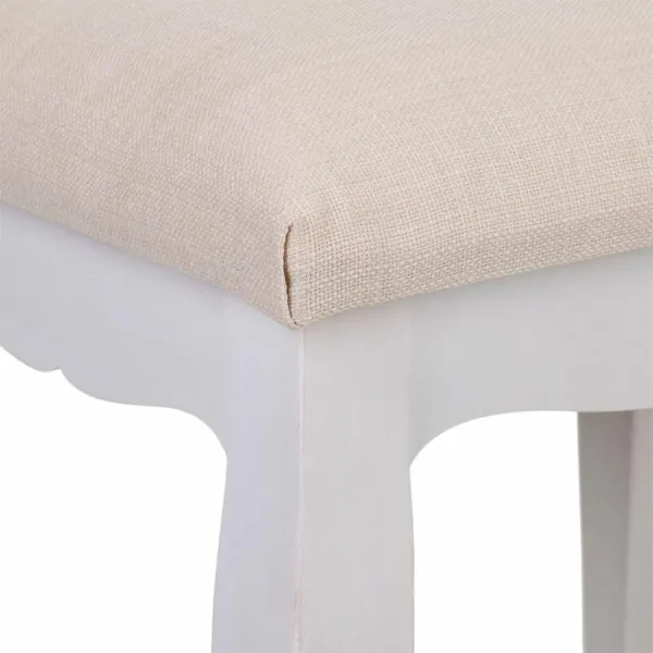 Jakkara Alexandra House Living Valkoinen Ruskea mänty Puu MDF 31 x 41 x 42 cm