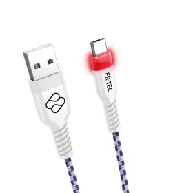 USB A uz USB C Kabelis FR-TEC FT0030 Balts 3 m