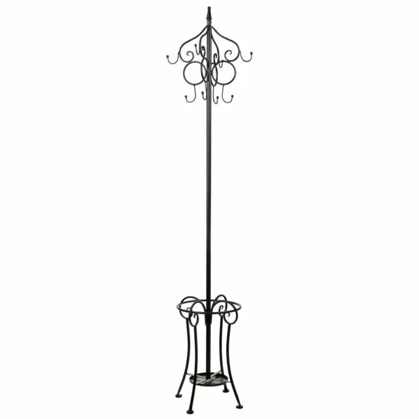 Skrybėlių stovas Alexandra House Living Musta 26 x 38 x 26 cm