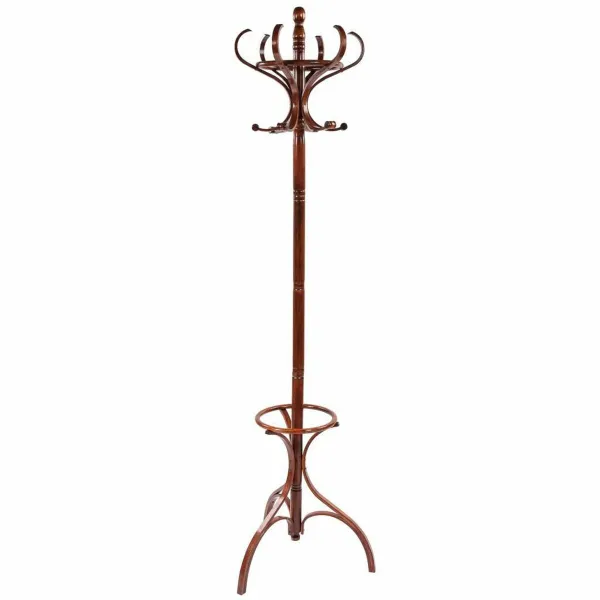 Skrybėlių stovas Alexandra House Living Ruskea 44 x 179 x 31 cm
