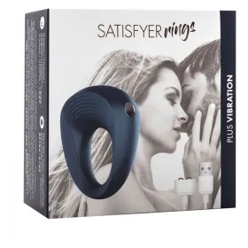 Värisevä Penisrengas Satisfyer Power Ring Sininen