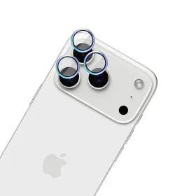 3mk HARDY Lens Protection Pro - Camera Lens Glass for iPhone 17 Pro / iPhone 17 Pro Max (Rainbow)