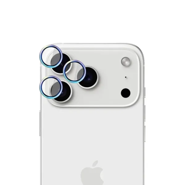 3mk HARDY Lens Protection Pro - Camera Lens Glass for iPhone 17 Pro / iPhone 17 Pro Max (Rainbow)
