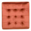 Stool Alexandra House Living Velvet MDF Wood 40 x 38 x 40 cm