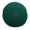 Pehmustettu istuin Alexandra House Living Tummanvihreä polystyreeni 45 x 30 x 45 cm