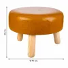 Jakkara Alexandra House Living Keltainen Polyuretaani Puu MDF 40 x 29 x 40 cm