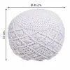 Пуф Alexandra House Living Белый полистирол 45 x 33 x 45 cm