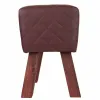 Табурет Alexandra House Living PVC Деревянный MDF 30 x 47 x 36 cm