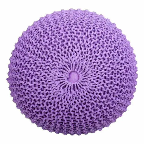 Pufs Alexandra House Living Violets polistirols 45 x 30 x 45 cm