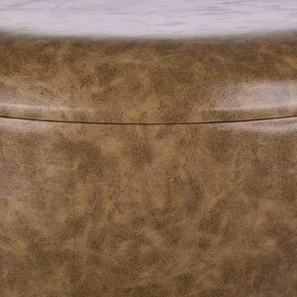 Табурет Alexandra House Living Серый Полиуретан Деревянный MDF 40 x 42 x 40 cm