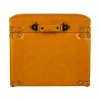 Stool Alexandra House Living Yellow Polyurethane MDF Wood 38 x 35 x 38 cm