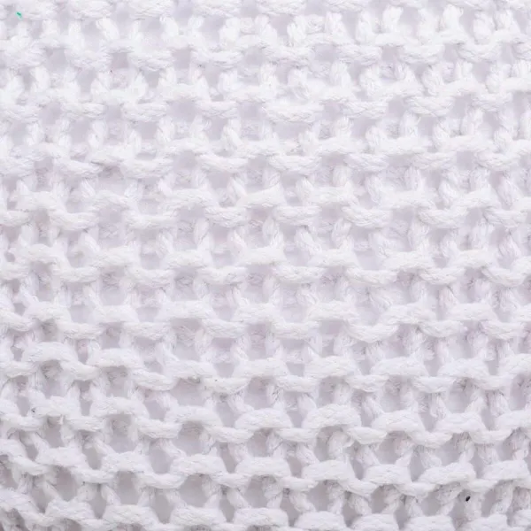 Pouffe Alexandra House Living White polystyrene 38 x 30 x 38 cm