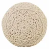 Pehmustettu istuin Alexandra House Living Kerma Bambu Sieni Puu MDF 50 x 30 x 50 cm