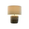 Galda lampa Home ESPRIT Balts Brūns 50 W 220 V 38 x 38 x 47 cm