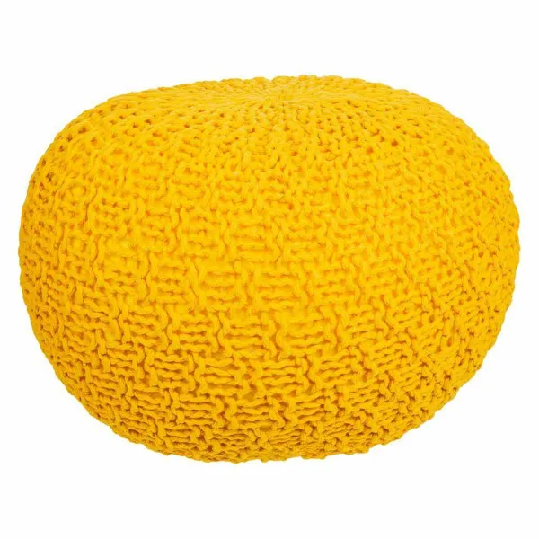 Fotelis Alexandra House Living Geltona polistirenas 45 x 30 x 45 cm