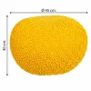 Pehmustettu istuin Alexandra House Living Keltainen polystyreeni 45 x 30 x 45 cm