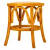 Taburetė Alexandra House Living Ruda Medžio Rotangas 40 x 45 x 40 cm