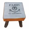taburete Alexandra House Living Mango koks 44 x 45 x 44 cm