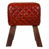 Taburetė Alexandra House Living Ruda Oda Mango mediena 51 x 30 x 41 cm