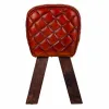 Taburetė Alexandra House Living Ruda Oda Mango mediena 51 x 30 x 41 cm