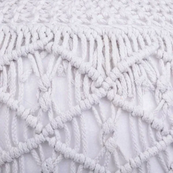 Pufs Alexandra House Living Balts polistirols 45 x 40 x 45 cm
