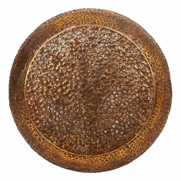 Stool Alexandra House Living Golden Iron 35 x 44 x 35 cm