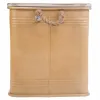 Taburetė Alexandra House Living Ruda Metalinis Virvė Eglės mediena 36 x 36 x 39 cm