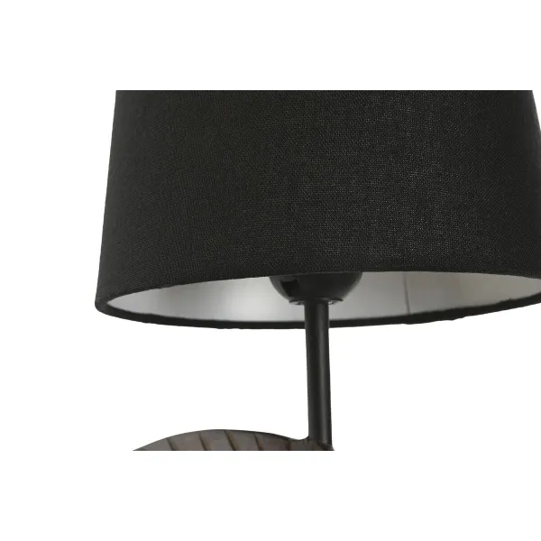 Sieninė lempa Home ESPRIT Juoda Arklys 220 V 18 x 21,5 x 50,5 cm (2 vnt.)