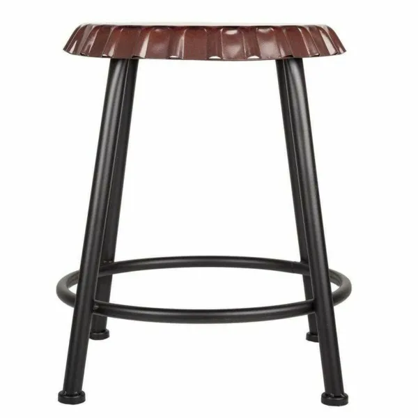 taburete Alexandra House Living Melns Dzelzs 35 x 46 x 35 cm