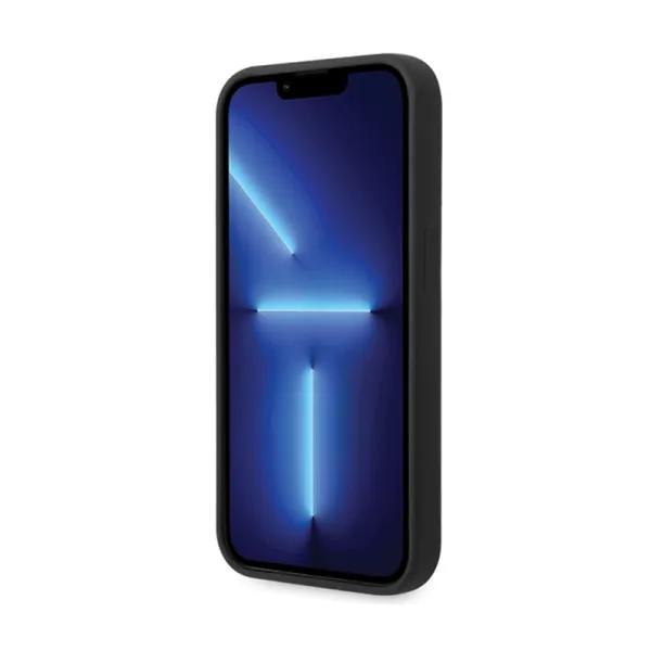 BMW Silicone Metal Logo - Case for iPhone 15 Pro (Black)