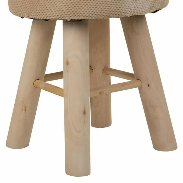 taburete Alexandra House Living Brūns Bambuss Ciedra Sūklis Koks MDF 32 x 44 x 32 cm