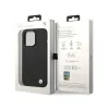 BMW Silicone Metal Logo - Case for iPhone 15 Pro (Black)