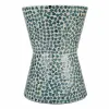 Taburetė Alexandra House Living Mėlyna Medžio MDF 35 x 50 x 35 cm