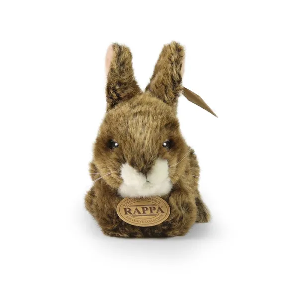 Rappa - Plush realistic toy Rabbit 17 cm Eco-Friendly