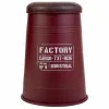 Stool Alexandra House Living Red Polyurethane Metal Particleboard 47 x 27 x 33 cm