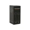 Galda lampa Home ESPRIT Varš Bronza Sudrabains 9 x 9 x 21 cm (3 gb.)