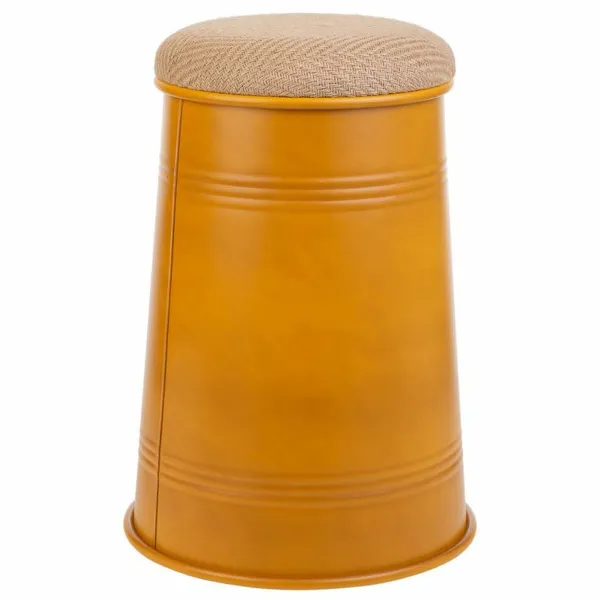 Taburetė Alexandra House Living Oranžinė Maišelis Metalinis Kempinė Medžio MDF 47 x 27 x 33 cm